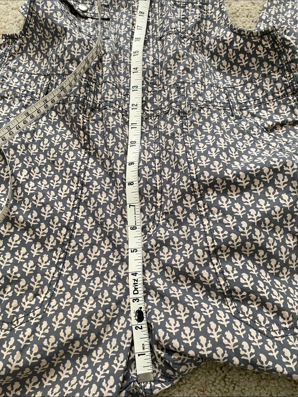 Urban Outfitters Camille Printed Overalls. M. - Picture 9 of 13